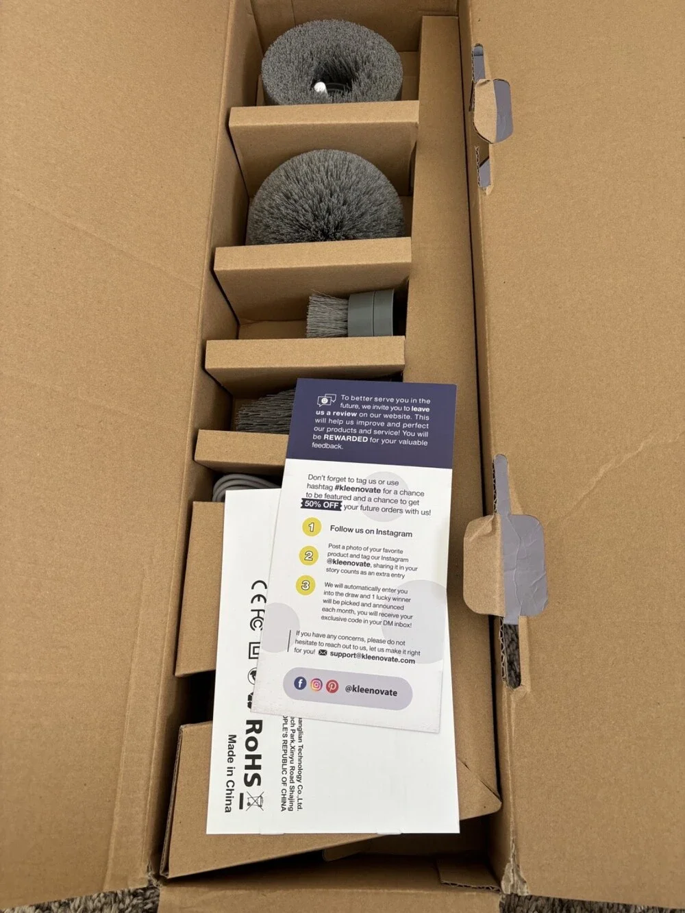 Klenovate Spinseries Spin Scrubber NEW